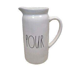 Rae Dunn‎ Pour Pitcher Naughty and Nice Large Letter Tall by Magenta Farmhouse